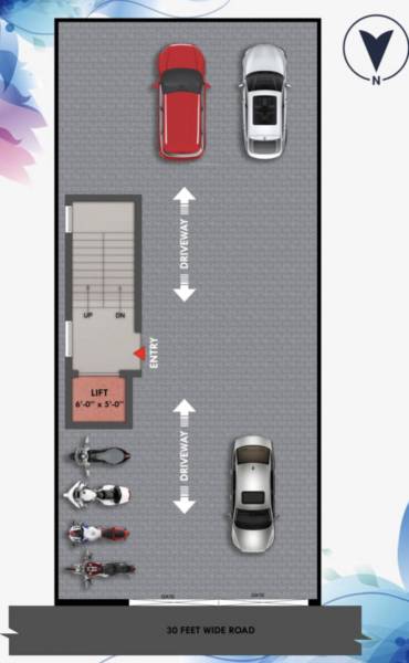  skyee-apartment Skyee Apartment Cluster Plan for ground Floor
