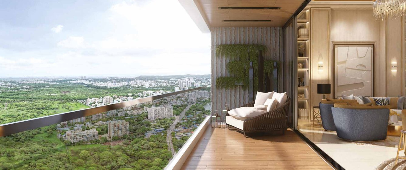  24k manor tower a Balcony