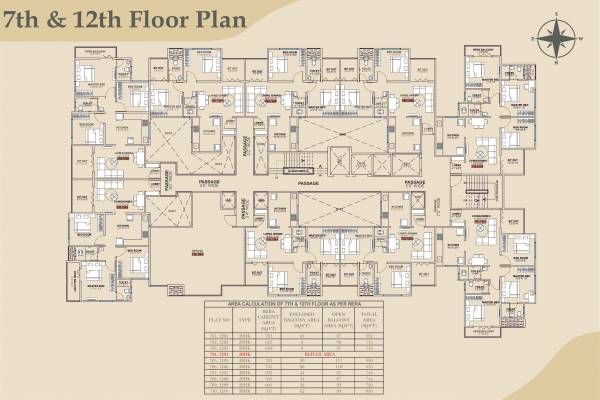  town-square Building A Cluster Plan