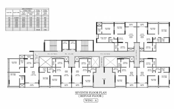  skypark Shriram Skypark A Wing Cluster Plan