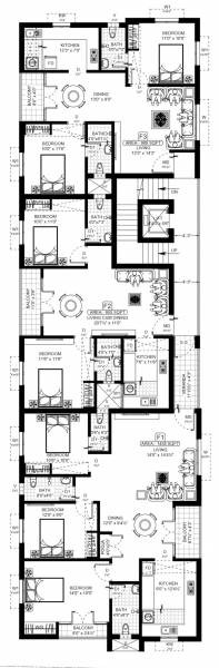  mathura Mathura Cluster Plan from 1st to 3rd Floor