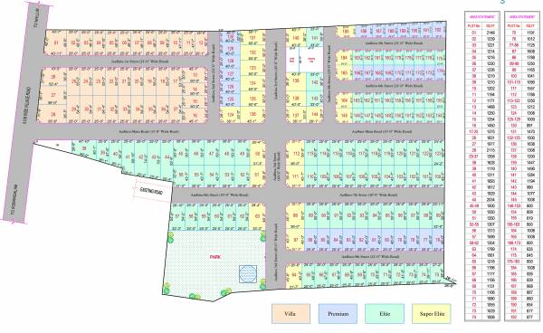  aadhira Layout Plan