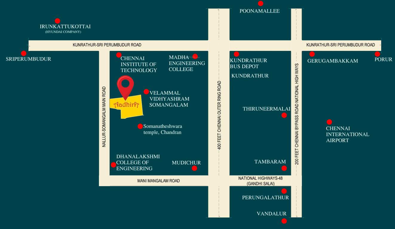  aadhira Location Plan