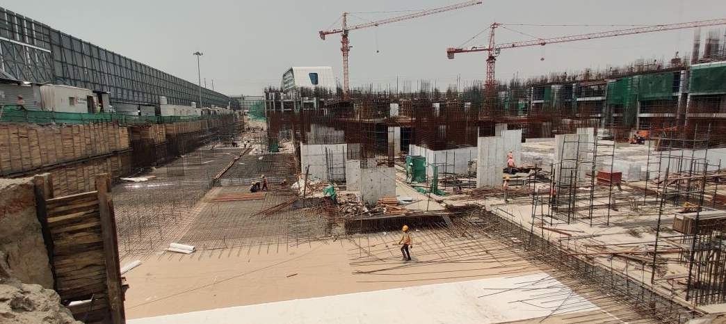 tropical isle Tower 3 Coral Construction Status Apr 25