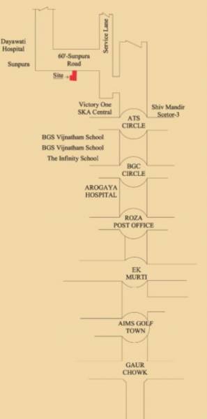  green-villas-iii Location Plan