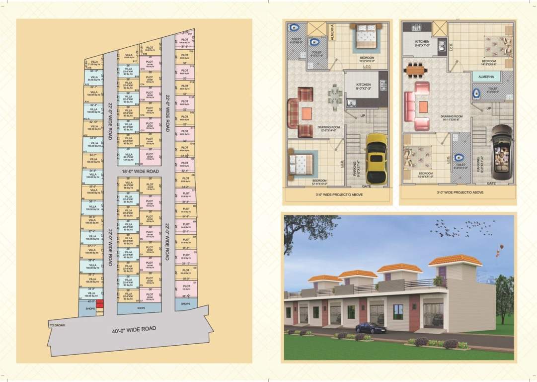  sanskar green villa Balcony