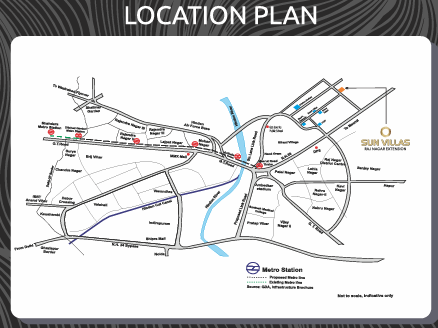 Location Plan sun-villa-plots Location Plan