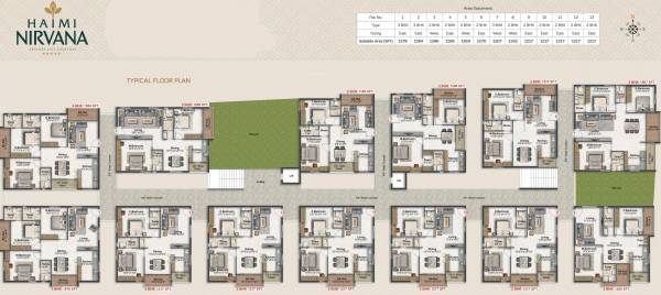  nirvana Haimi Nirvana Typical Cluster Plan