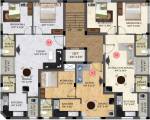  homes Mathi Homes Cluster Plan For 2nd Floor