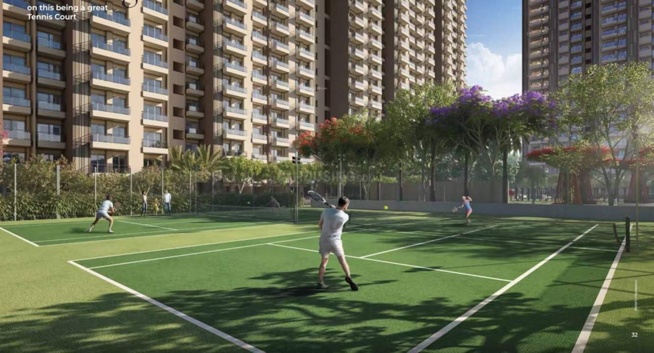  palm olympia phase 2 Lawn Tennis Court