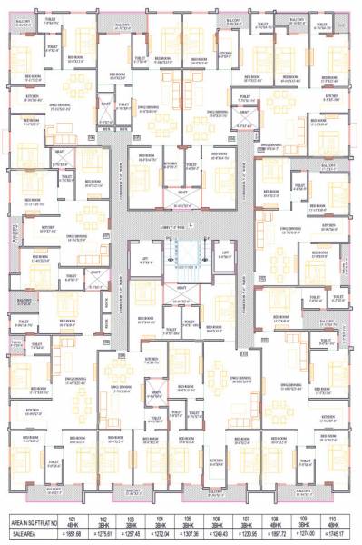  parth-palace-a Cluster Plan