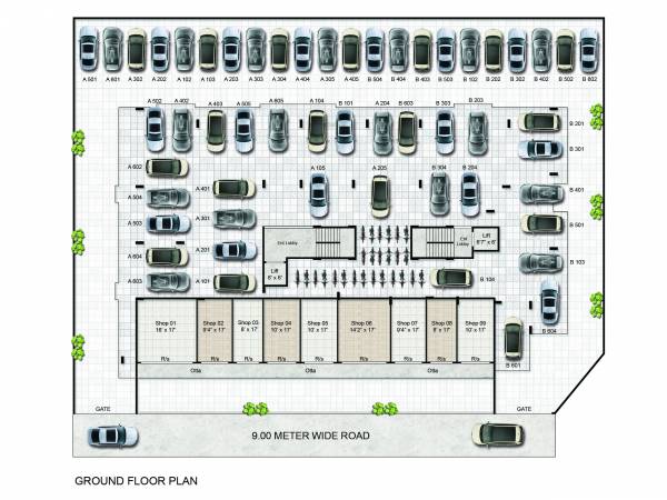  alpha A WING Cluster Plan