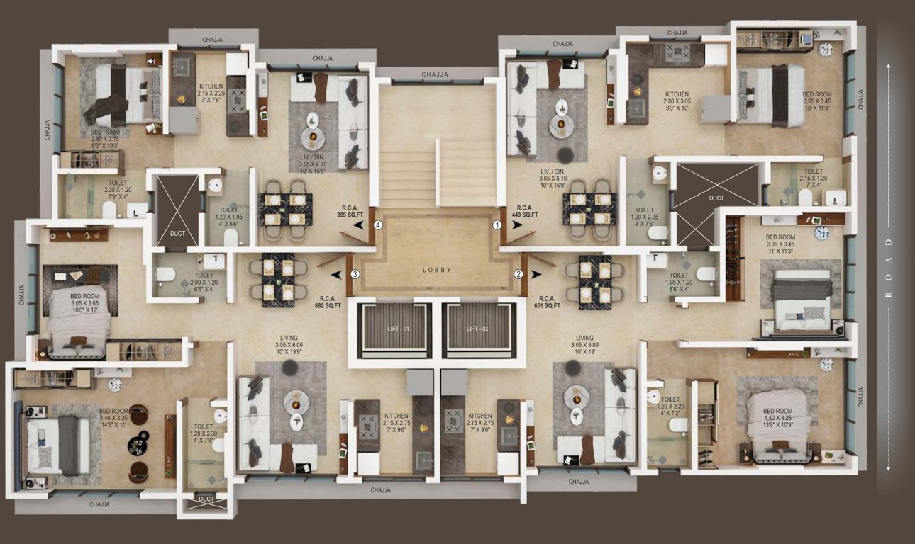  rekha pragati Rekha Pragati Cluster Plan