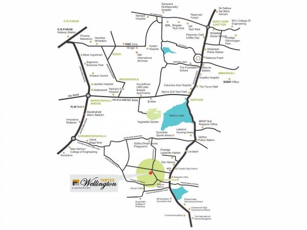  wellington Location Plan