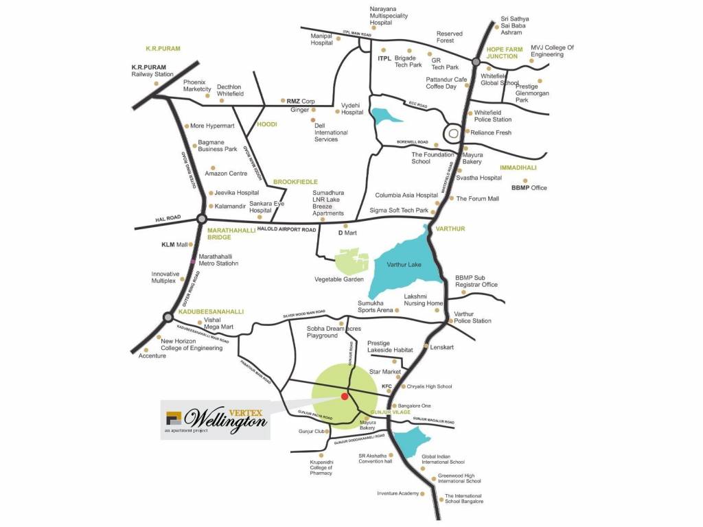  wellington Location Plan