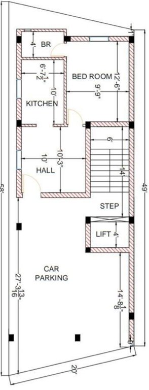  capasara Capasara Cluster Plan For Ground Floor