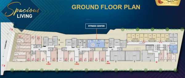  crest Wing C,D Cluster Plan For Ground Floor