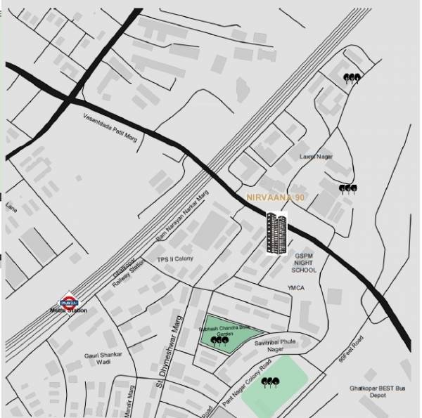  90-nirvaana Location Plan
