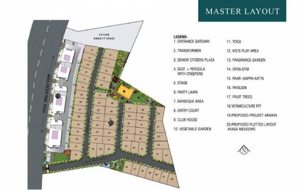  aranya Layout Plan