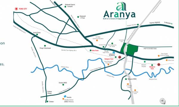  aranya Location Plan