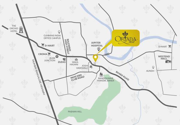  oriana-nest Location Plan