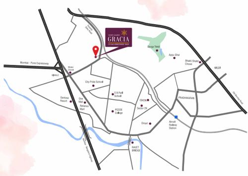  shree-ganesh-gracia Location Plan