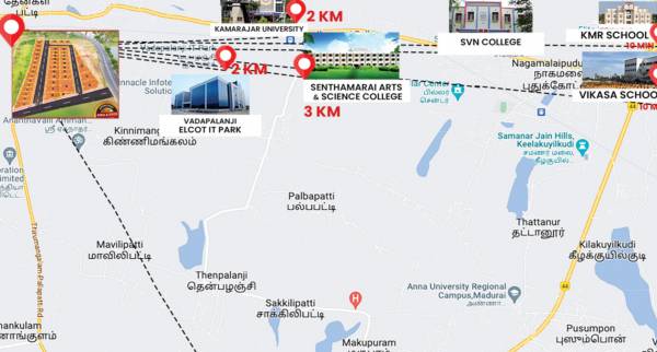 Location Plan meenakshi-amman-nagar Location Plan