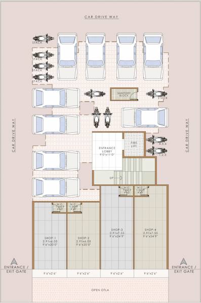  casa Casa Stilt Floor Cluster Plan