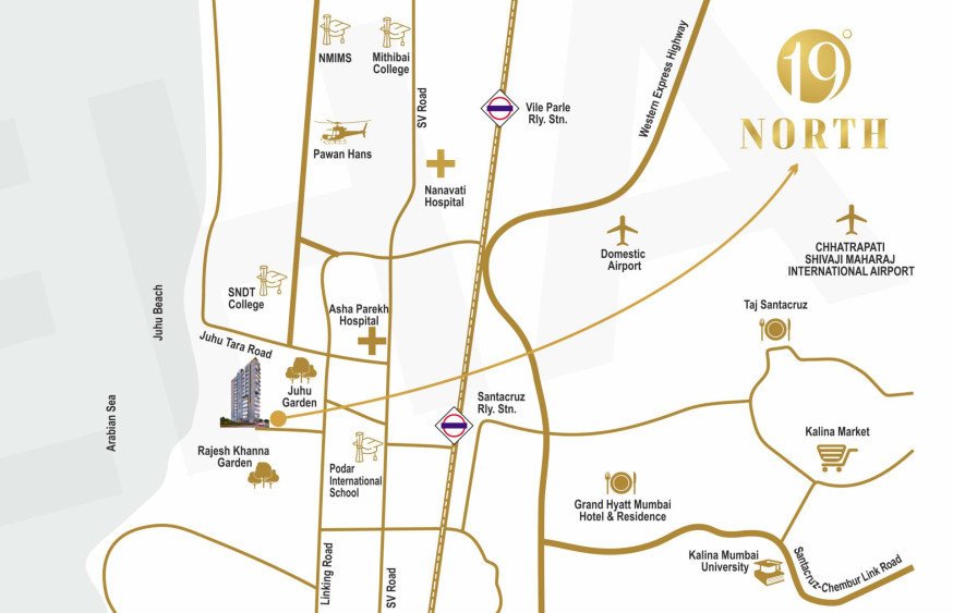 19 degree north Location Plan