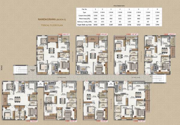  vaasavi-brundavanam-iii Block B Cluster Plan