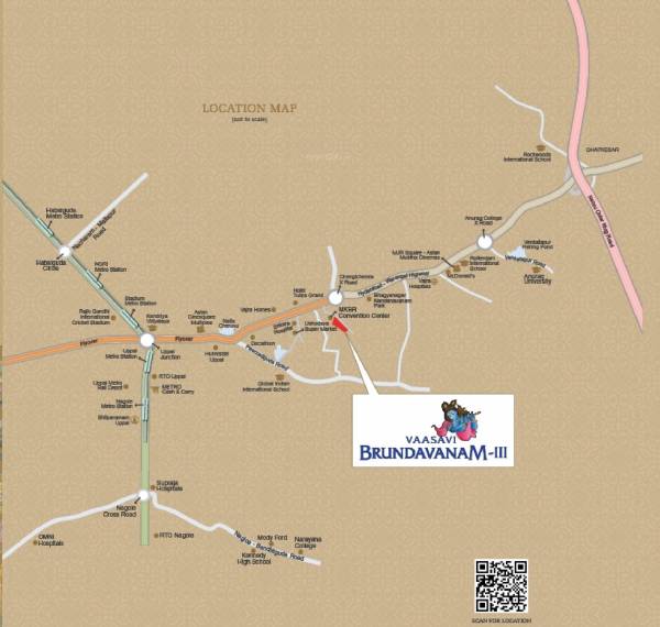  vaasavi-brundavanam-iii Location Plan