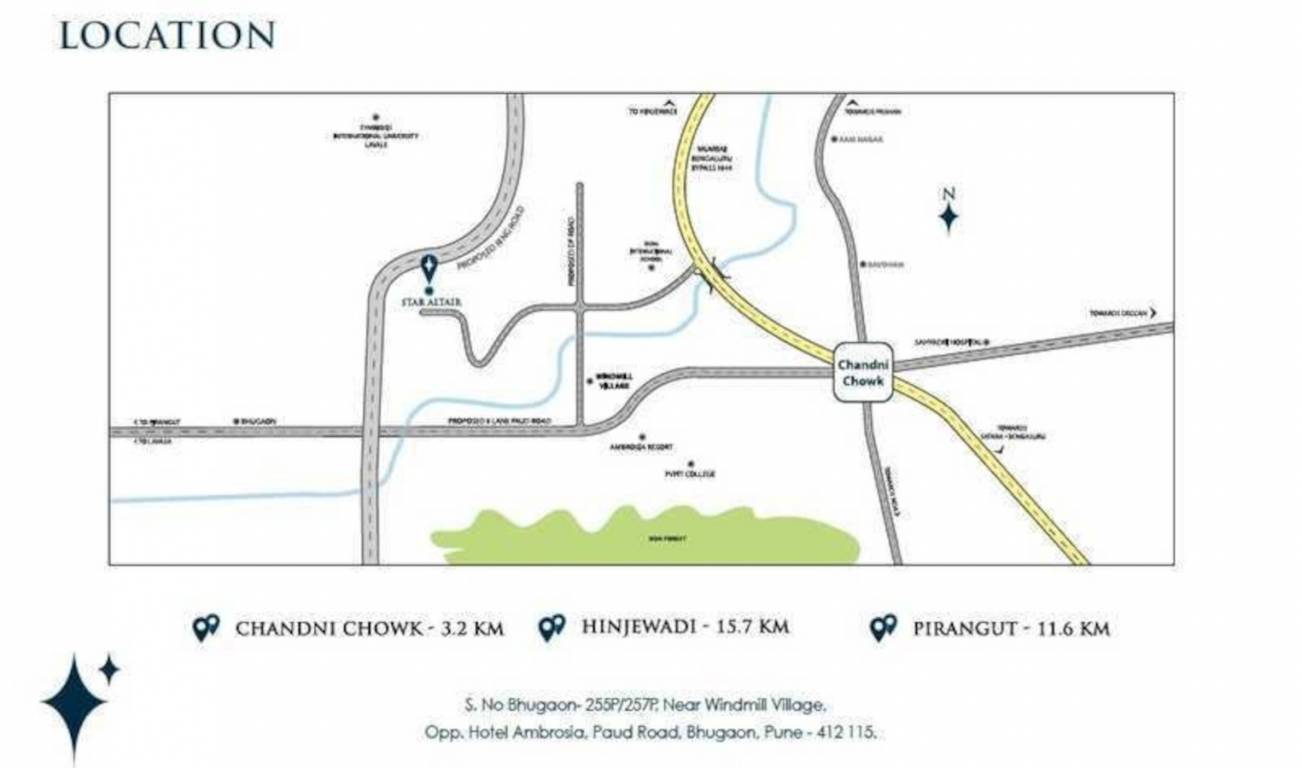  associates star altair phase ii Location Plan