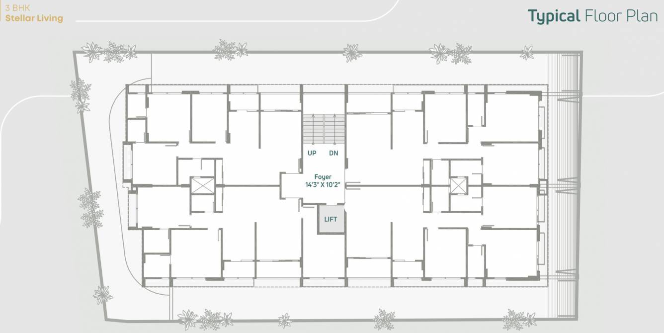  h4 H4 Typical Cluster Plan