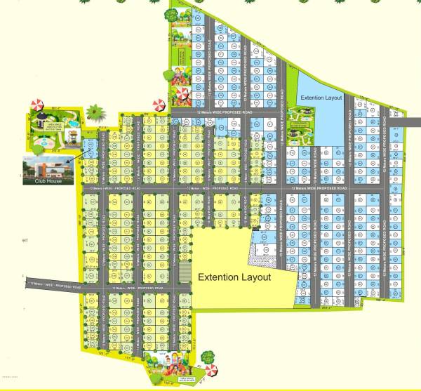  fortune-grandeur-gannavaram Layout Plan