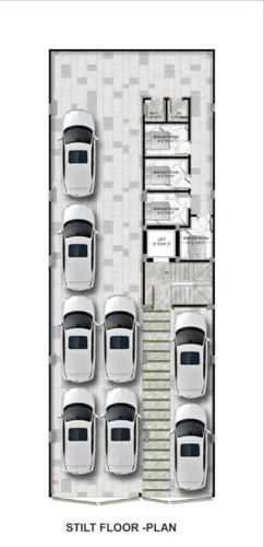  door-luxury-builder-floor-6 Door Luxury Builder Floor 6 Cluster Plan for ground Floor