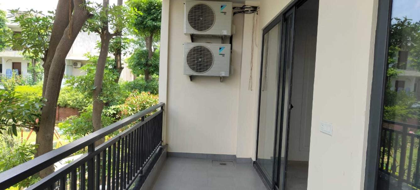  door luxury builder floor 6 Balcony