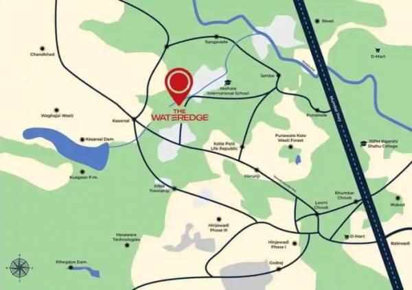  the-water-edge Location Plan