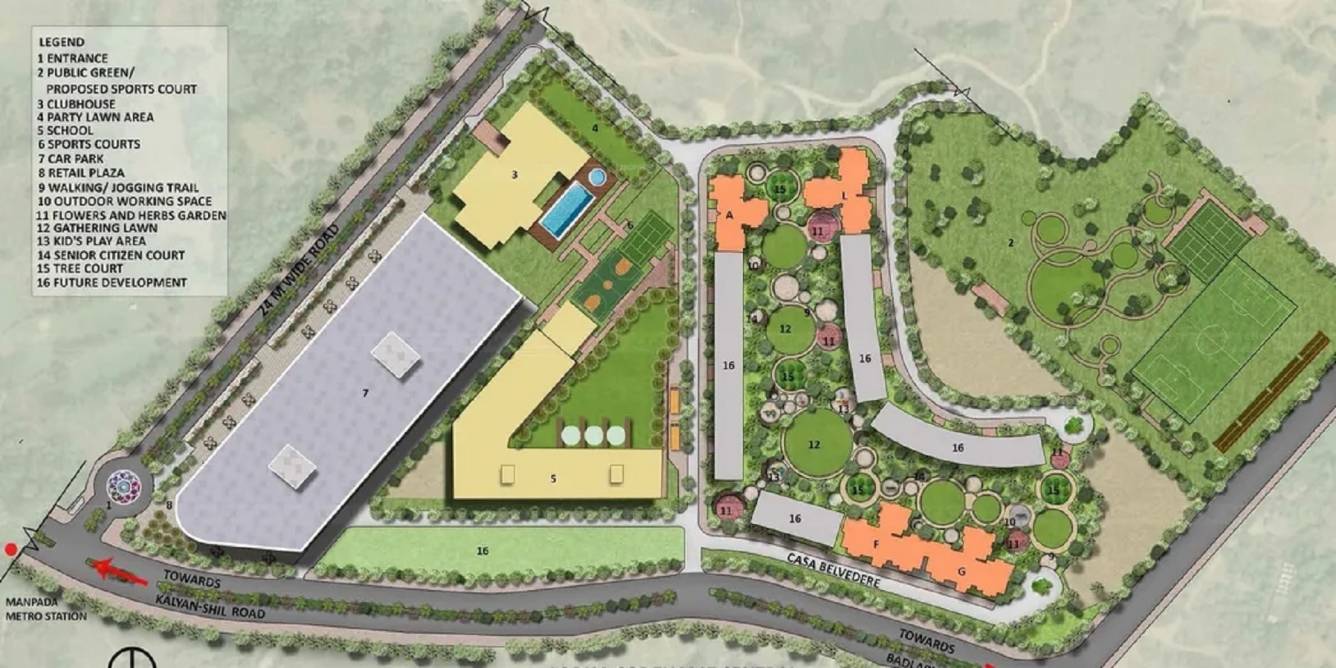  belvedere d Master Plan