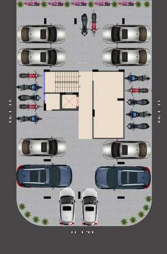  brajeswar-homes Brajeswar Homes Cluster Plan For Ground Floor