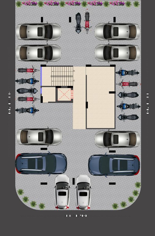  brajeswar homes Brajeswar Homes Cluster Plan For Ground Floor