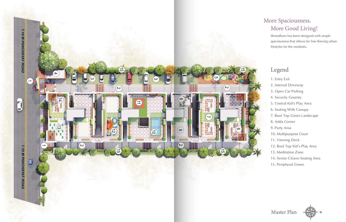  panchnai shreedham Layout Plan