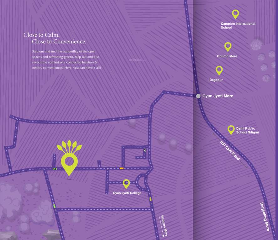  panchnai shreedham Location Plan