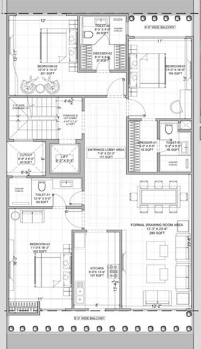  door-luxury-builder-floor-8 New Door Luxury Builder Floor Typical Cluster Plan
