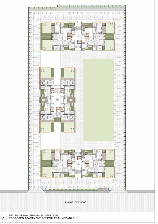  new launch Cluster Plan for 23th Floor