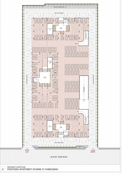  new-launch Ground Floor Cluster Plan