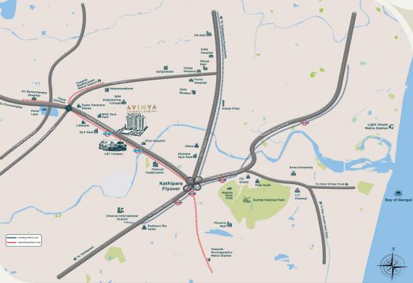  realty-avinya-enclave Location Plan