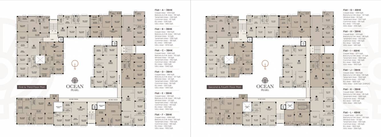  ocean pearl Ocean Pearl Cluster Plan