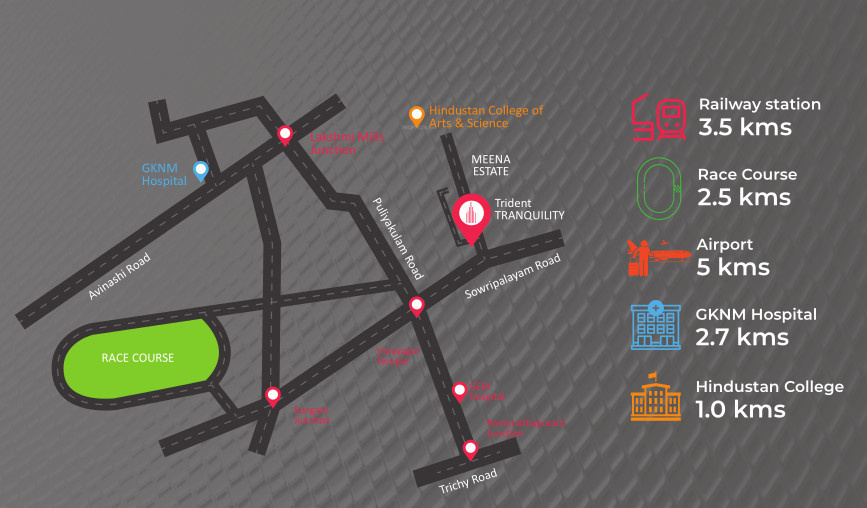  tranquility Location Plan