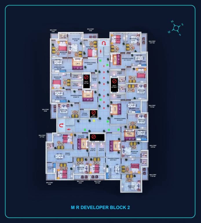  pathikrit complex Block B Cluster Plan