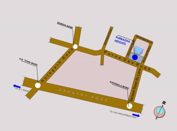  purbasha-heights Location Plan